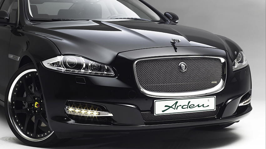 Black Jaguar Car HD wallpaper