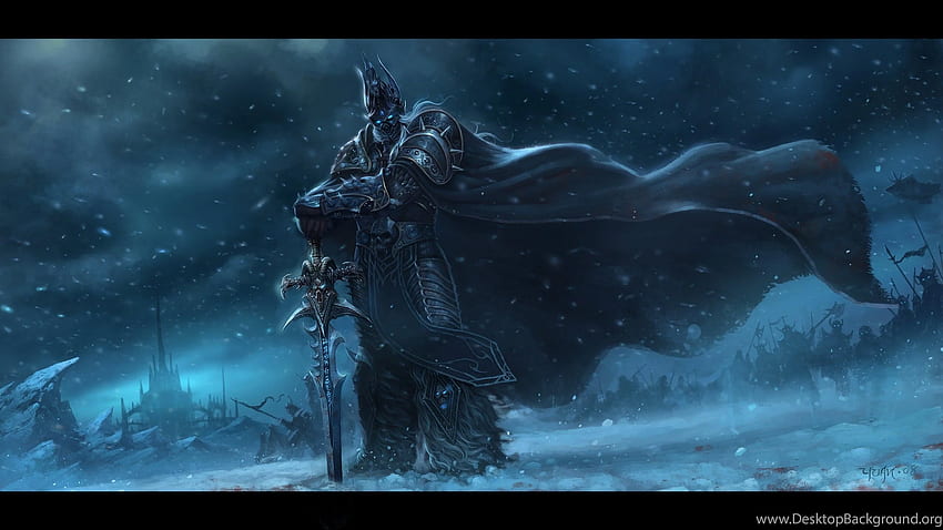 Populer - World Of Warcraft Wrath Of The Lich King Sword Wallpaper HD