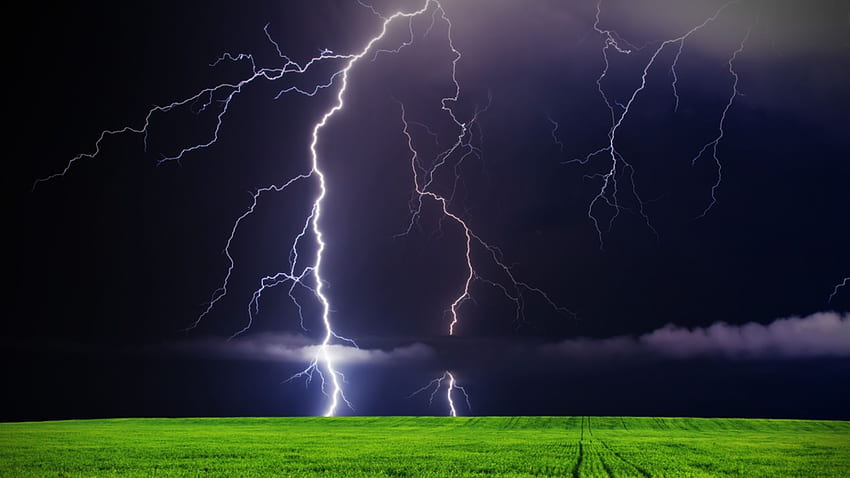 Lightning, Electrical Storm HD wallpaper