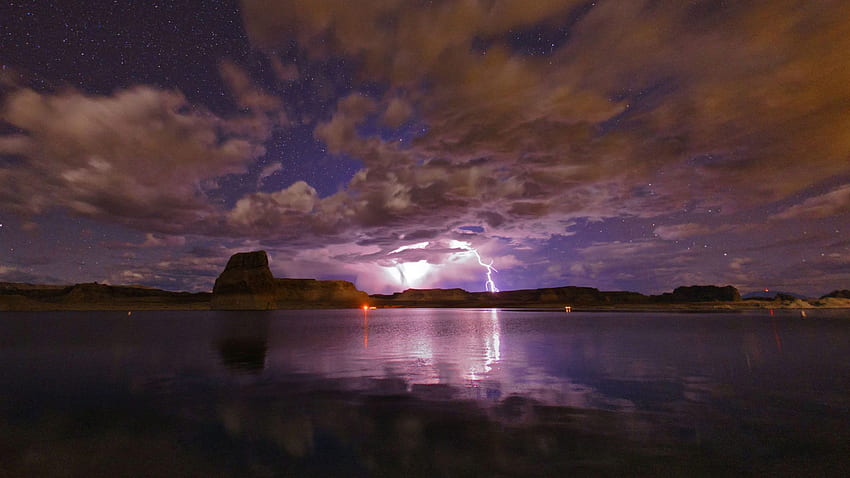 Lake Powell Storm – Bing HD wallpaper