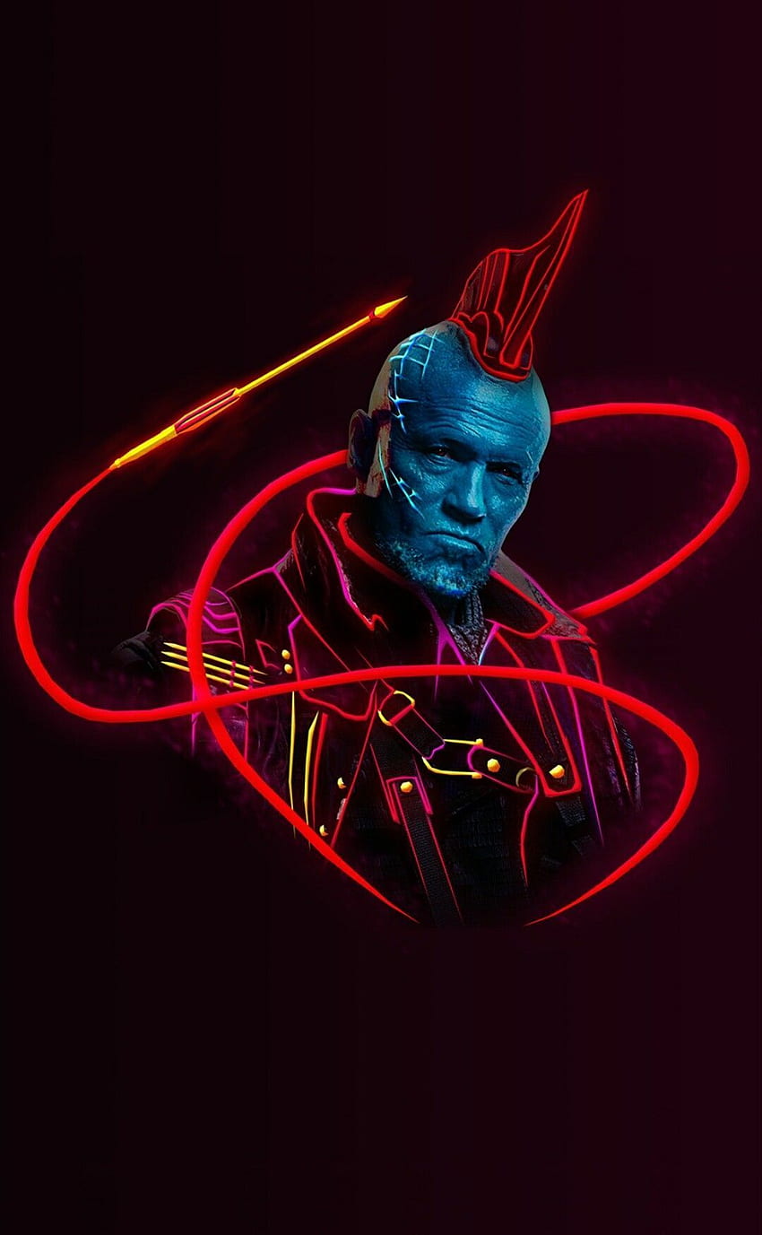 Neon Avengers Android, Dokter Aneh Neon wallpaper ponsel HD