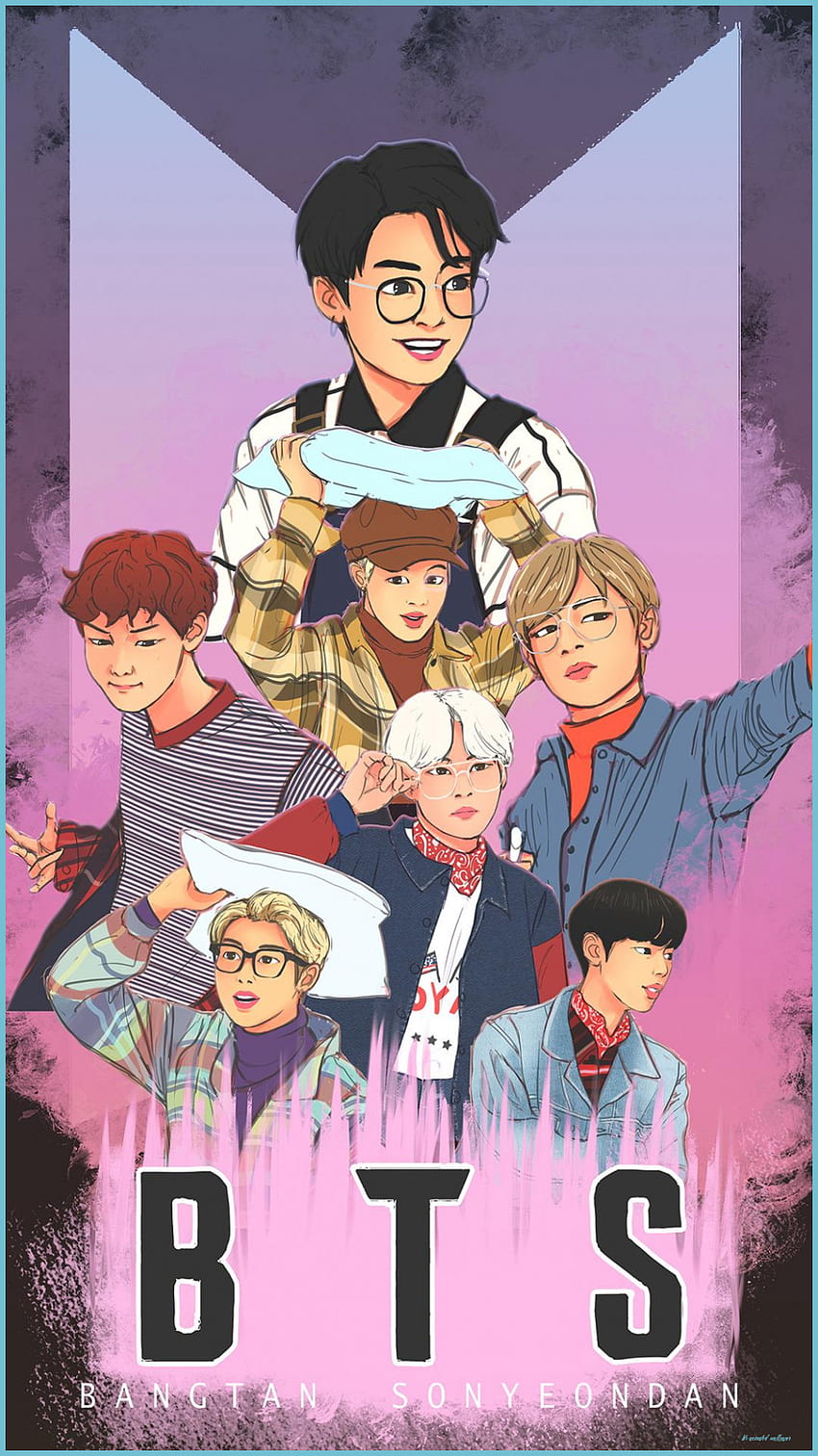 21 Bts Anime Wallpapers for iPhone and Android by Jessica Castillo
