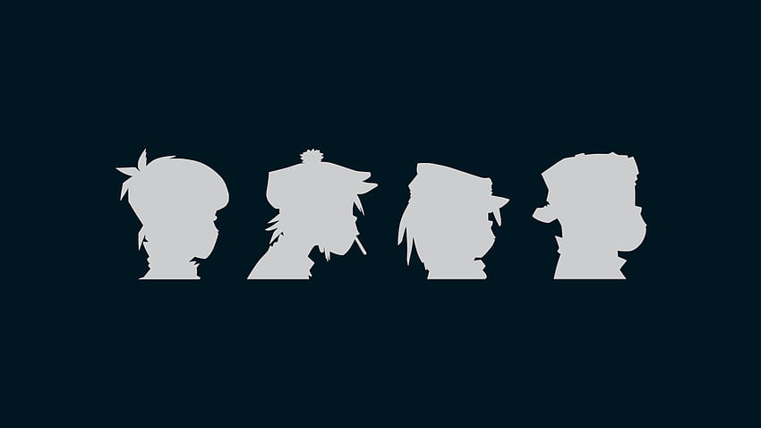 4K minimalist 2D wallpaper, other version + mobile wallpapers in the  comments : r/gorillaz