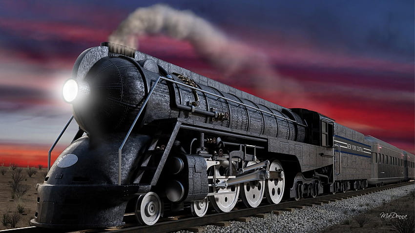 Steam Train, Vintage Train HD wallpaper