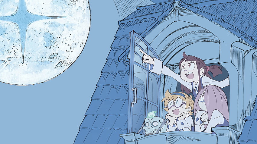 for theme: Little Witch Academia , background, Little Anime HD wallpaper