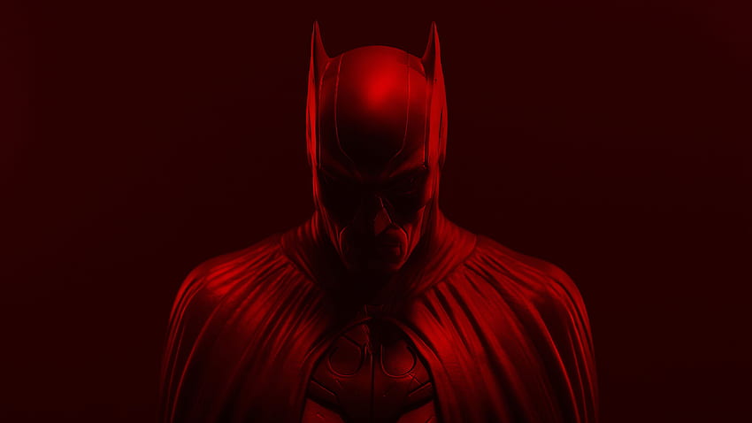 Roter Batman Ultra HD-Hintergrundbild