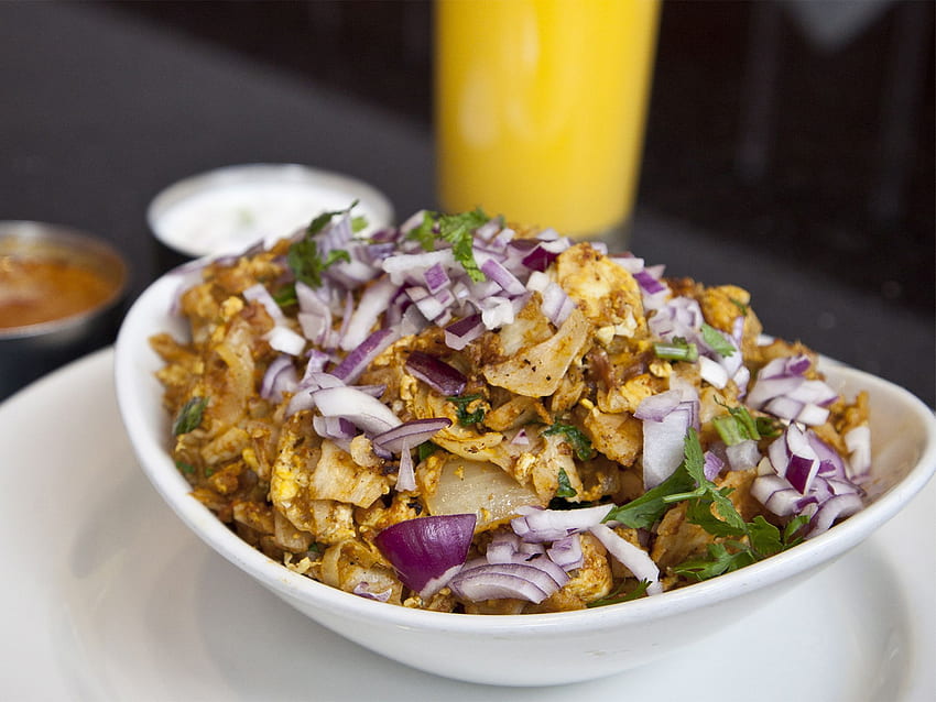 Londons beste indische Restaurants. 27 Hot Spots für ein Curry, indisches Streetfood HD-Hintergrundbild