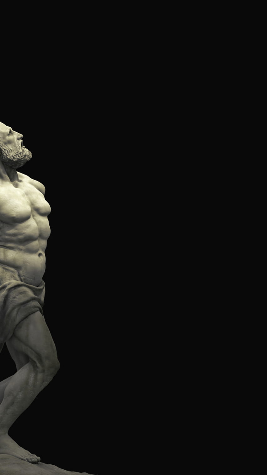 Prometheus Artwork Black Background Greek Greek Mythology Iphone Hd