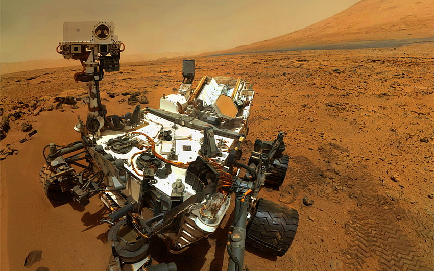 Łazik marsjański, łazik Curiosity Tapeta HD