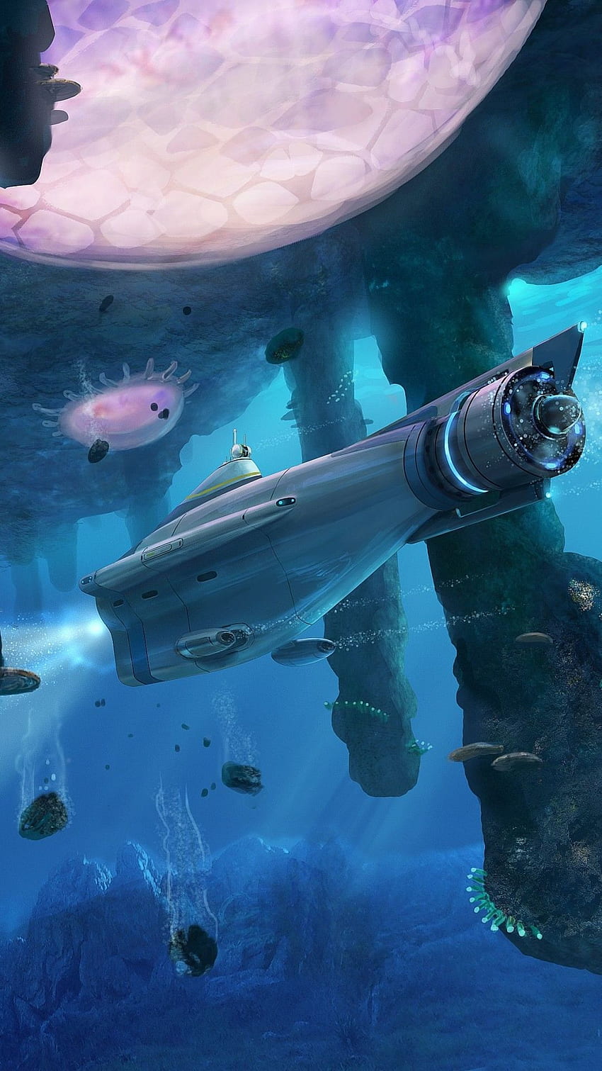 Subnautica» 1080P, 2k, 4k HD wallpapers, backgrounds free download | Rare  Gallery