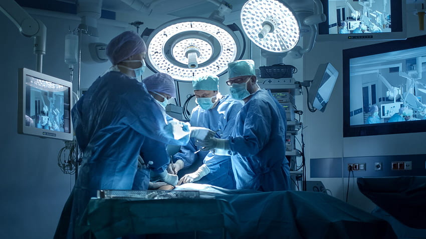 Come aumentare la capacità di chirurgia elettiva programmata durante e dopo COVID 19, sala operatoria Sfondo HD