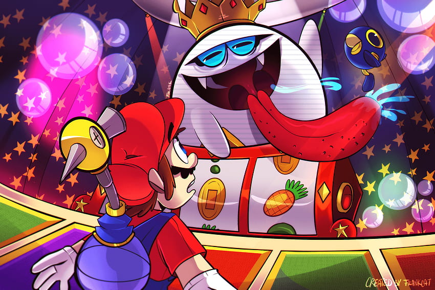 King Boo Mario HD wallpaper