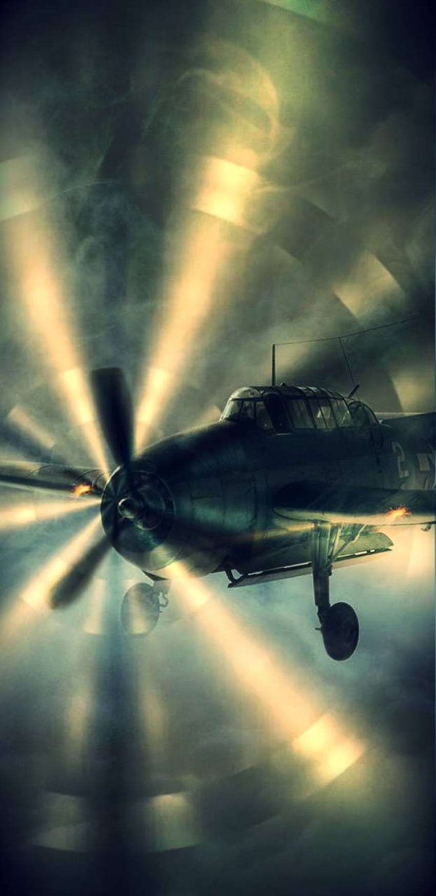 WW2 Fighter Plane, WWII Plane HD phone wallpaper