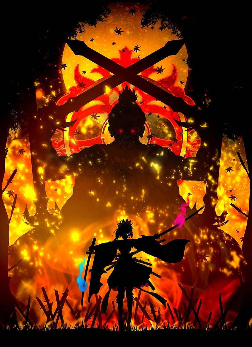 세이버(미야모토 무사시) - Fate Grand Order Anime HD 전화 배경 화면