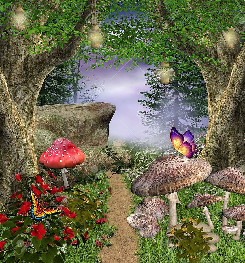 Enchanted Forest Clipart, Enchanted Forest Clipart png , ClipArts on Clipart Library HD phone wallpaper