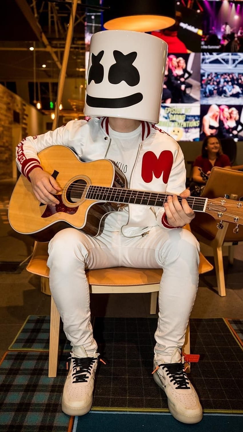 Marshmello, Marshmello Hollywood, piosenkarz Tapeta na telefon HD