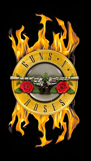 Guns N Roses Logo Wallpaper 4k Iphone, HD Png Download , Transparent Png  Image - PNGitem