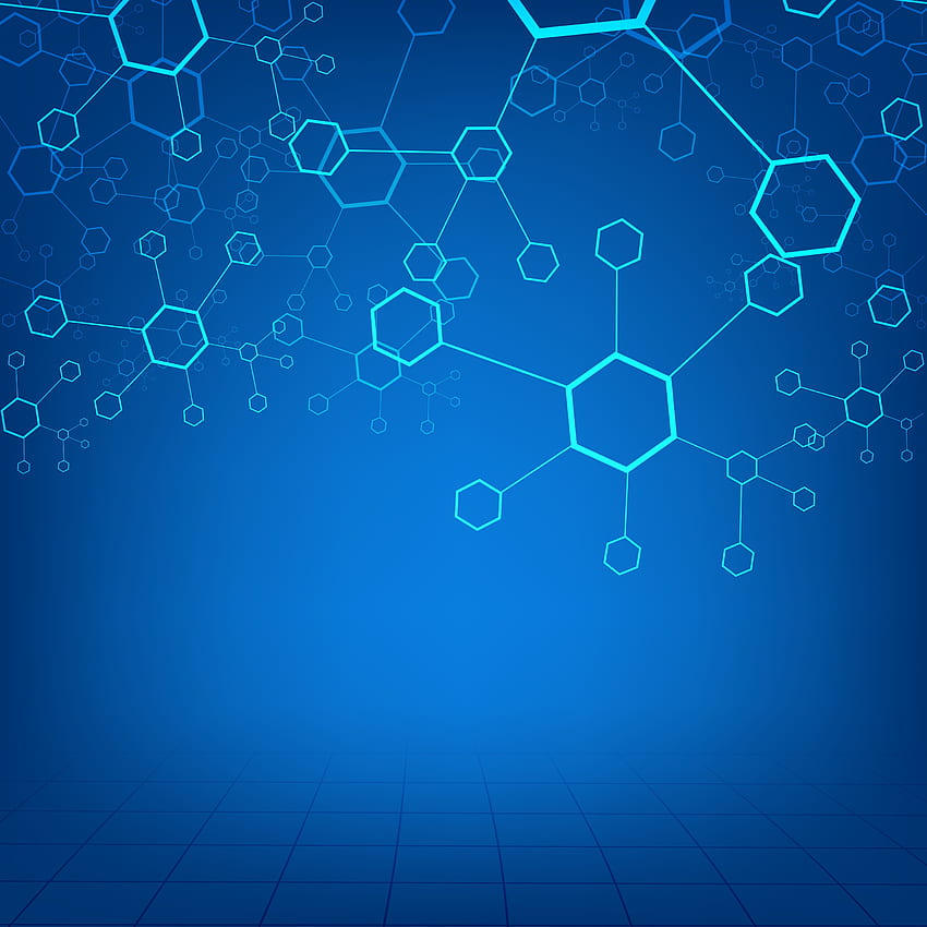 Medizinischer Hintergrund, Nanotechnologie HD-Handy-Hintergrundbild