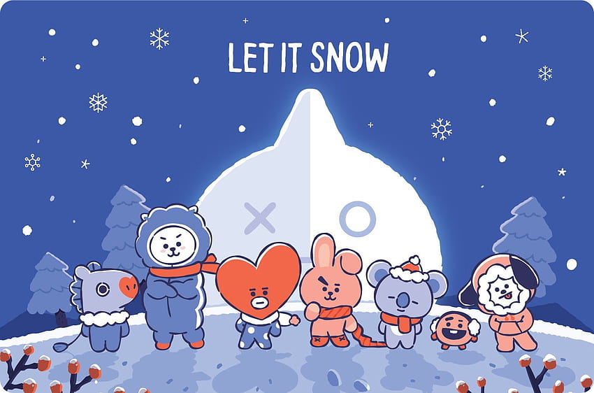 BT21 WINTER COLLECTION – COKODIVE、BTS21 2020 高画質の壁紙 | Pxfuel