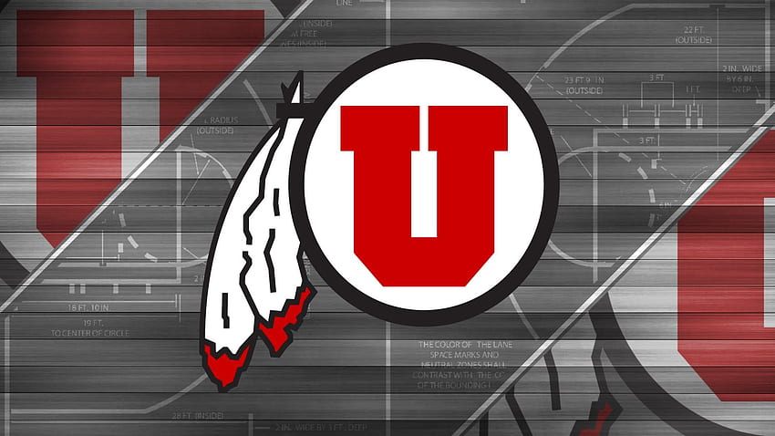 Utah Utes logo American football club NCAA red logo red carbon fiber  background HD wallpaper  Peakpx