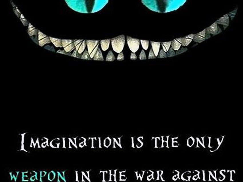 We Re All Mad Here, Disney Cheshire Cat HD wallpaper