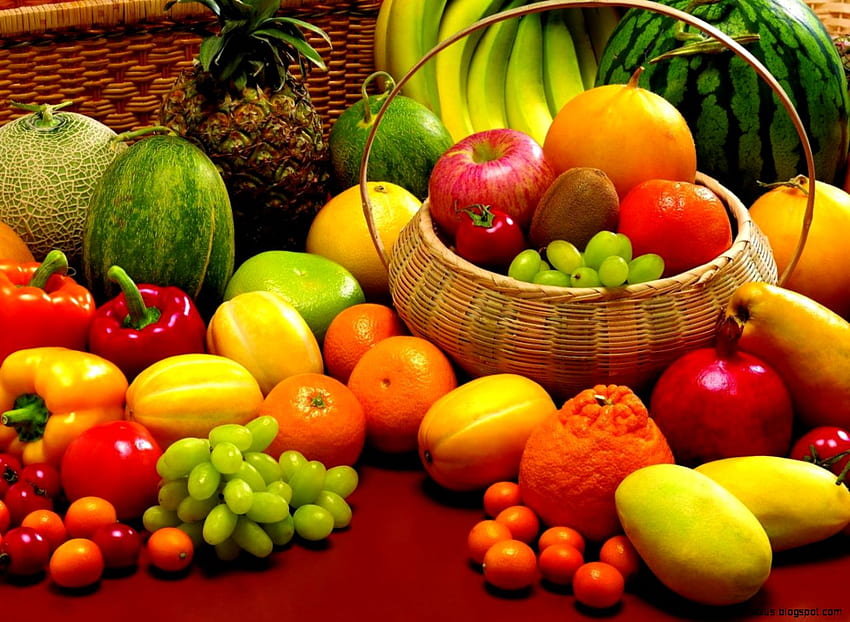 Comida fresca de frutas frescas papel de parede HD