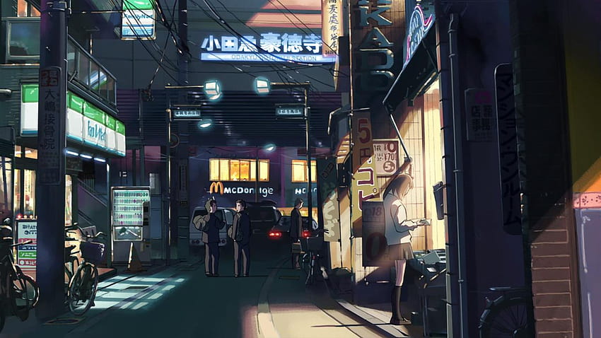 In Some Districts, urban, anime, life, live, wall HD wallpaper