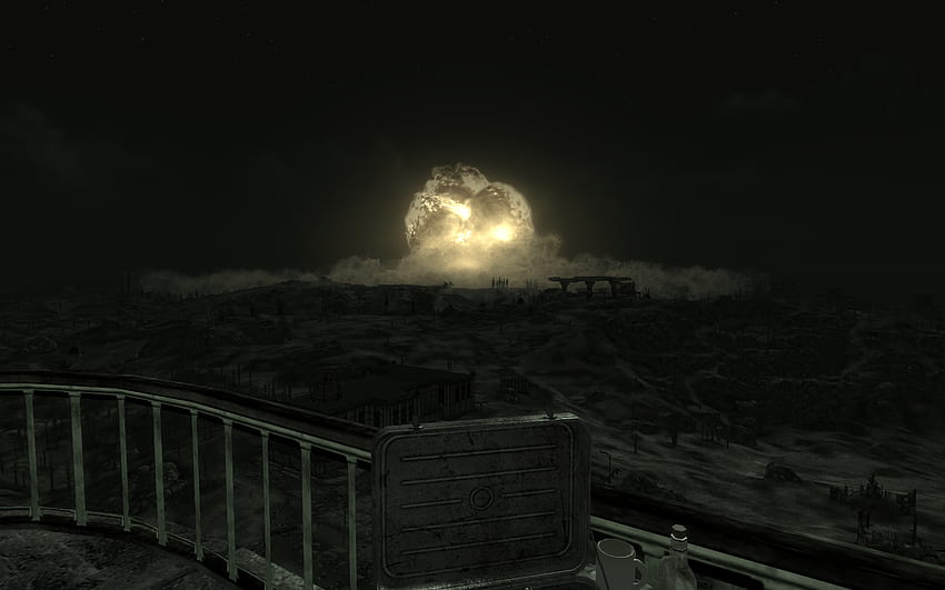 Fallout, apocalypse, end of the world, tenpenny tower, nuclear, World Explosion HD wallpaper