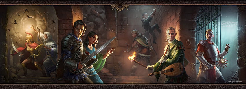 ArtStation - Dungeon Game Master Screen, Dungeon Master HD wallpaper