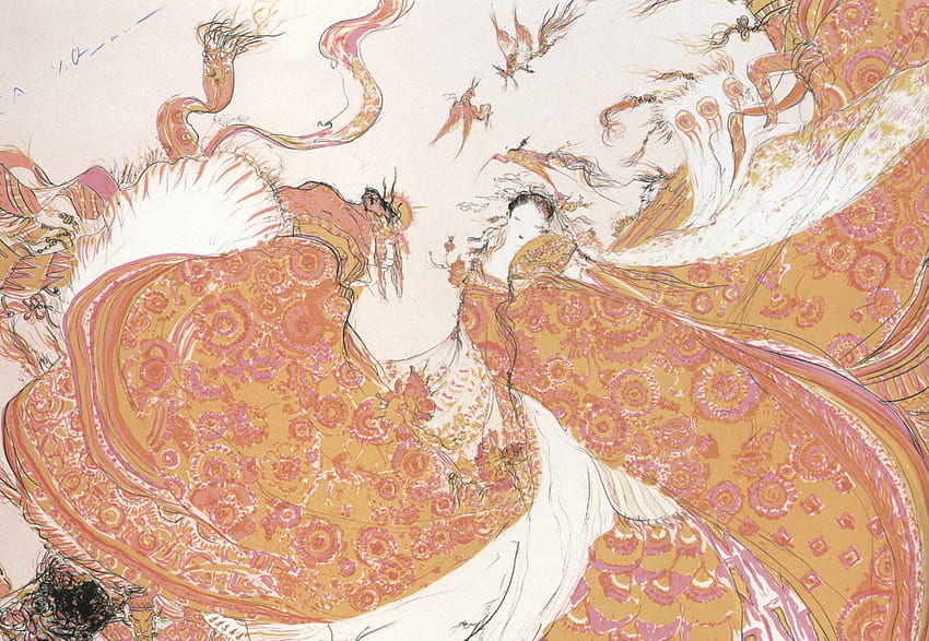 ... Amano: The Complete Prints of Yoshitaka Amano HD wallpaper