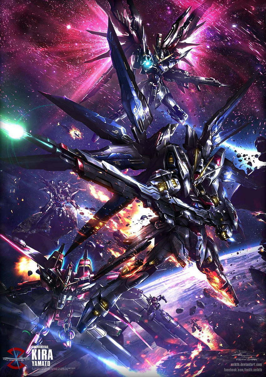 Frappez Dom Gundam. Gundam, Gundam art, Gundam, Justice Gundam Fond d'écran de téléphone HD