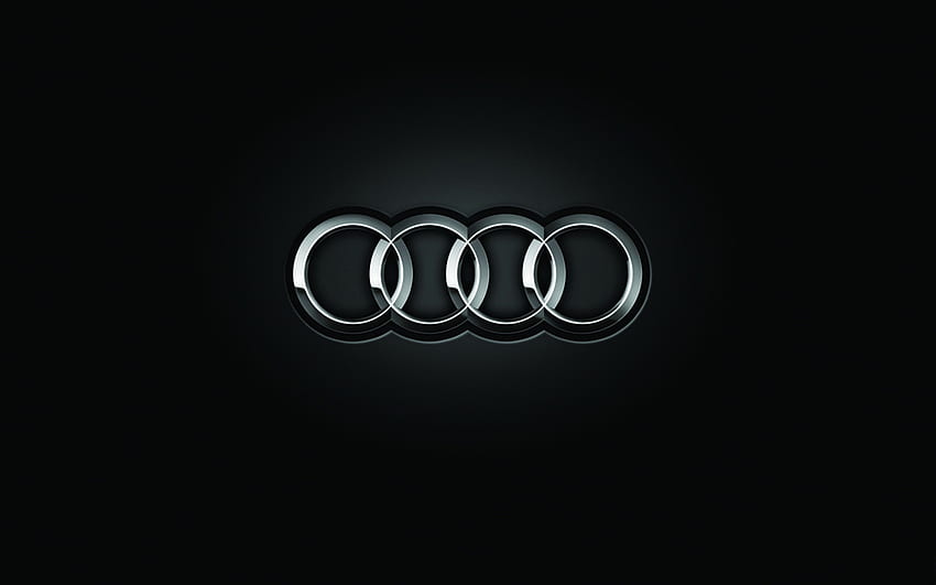 Audi, transport, auto, tło, loga Tapeta HD