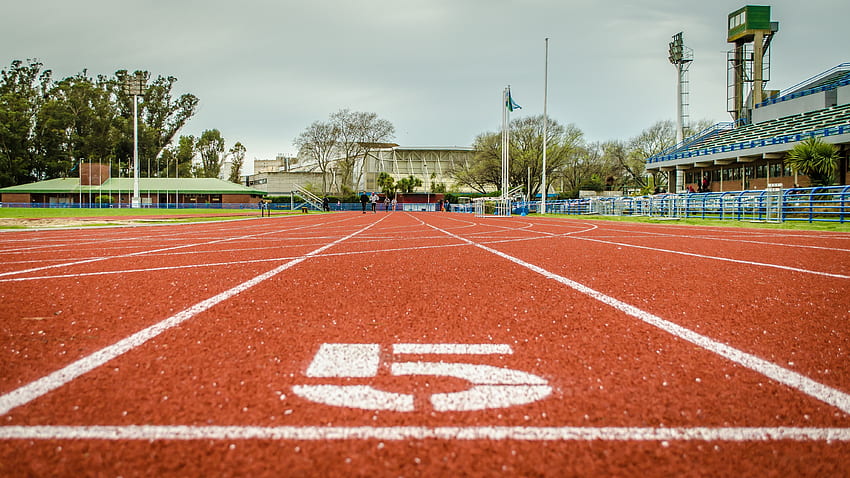 Tartan, 100 Meters, Athletics, Track, running track, sport HD wallpaper