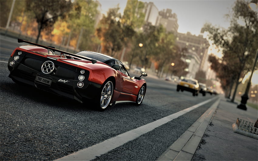 The Crew, video game, car, game, Mercedes Benz, , realistic, gaming HD wallpaper