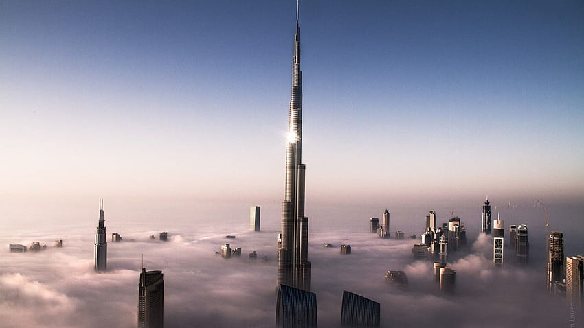 Burj Khalifa The worlds tallest skyscraper in Dubai to get a giant ring  like Saturn  Architectural Digest India