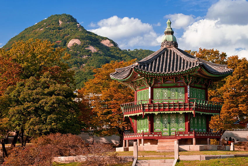 Дворецът Gyeongbok през есента Южна Корея Breeze Asia [] за вашия мобилен телефон и таблет. Разгледайте Южна Корея. Сладък корейски, Корея, Корейски, Корейски замък HD тапет