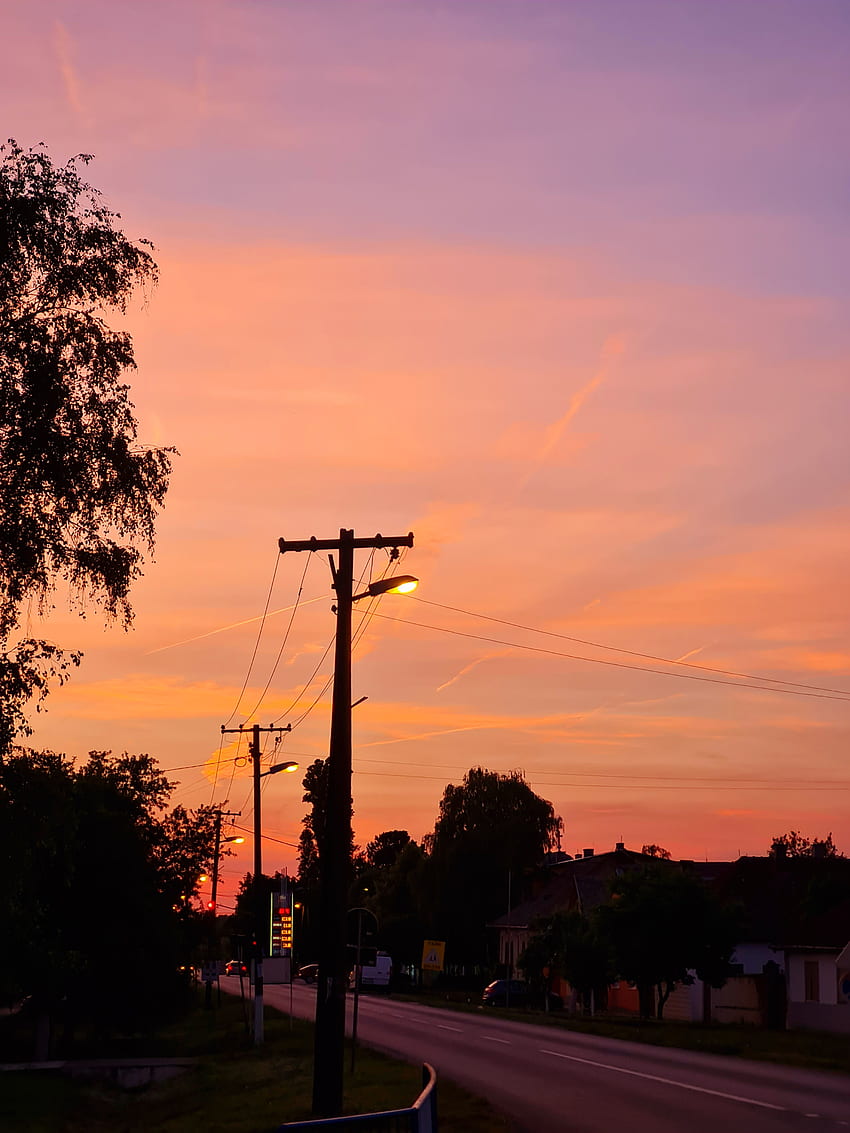 Evening, sky, sunset HD phone wallpaper | Pxfuel