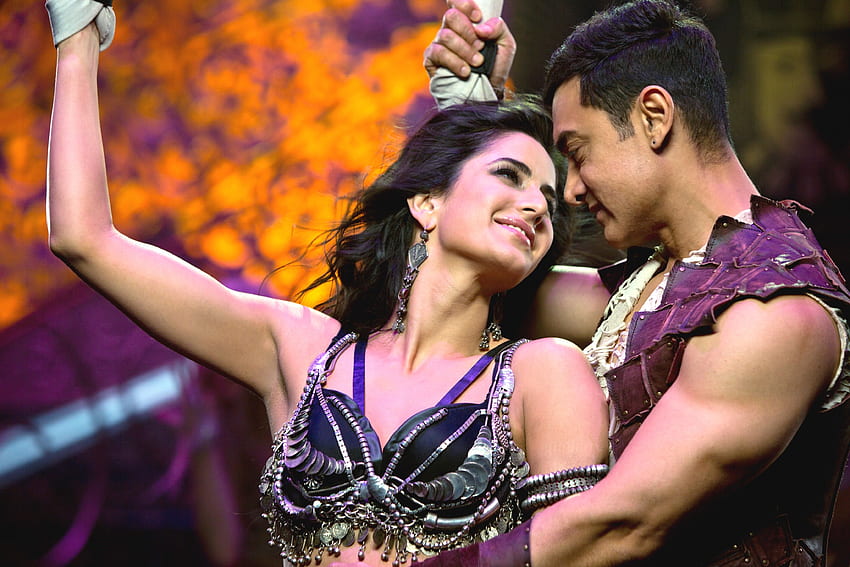 Katrina Kaif und Aamir Khan in Dhoom 3 Songs - Dhoom 3 Aamir Khan und Katrina - & Hintergrund HD-Hintergrundbild