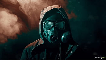 cool gas masks wallpaper