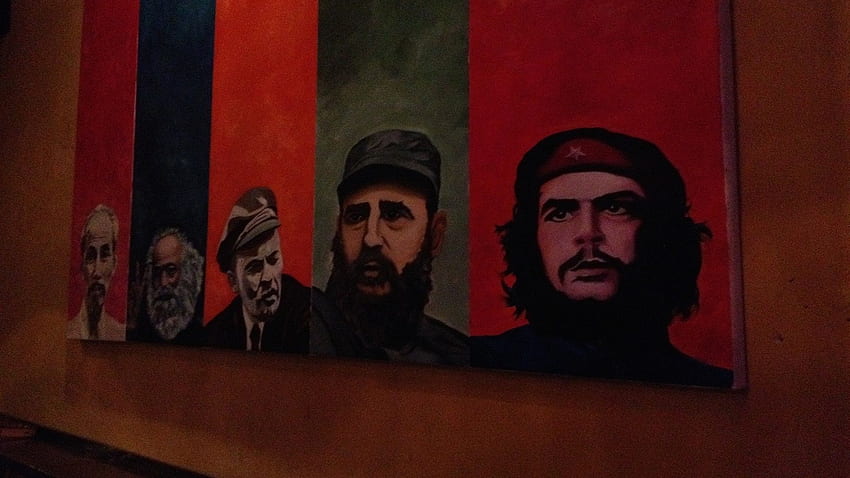 Komünist - Fidel Castro Karl Marx - HD duvar kağıdı