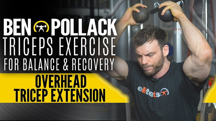 Ben Pollack Demonstrates Tricep Exercise for Injury Prevention, Triceps HD wallpaper