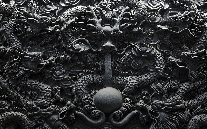 Year Of The Dragon Design, Ancient Chinese Design HD wallpaper