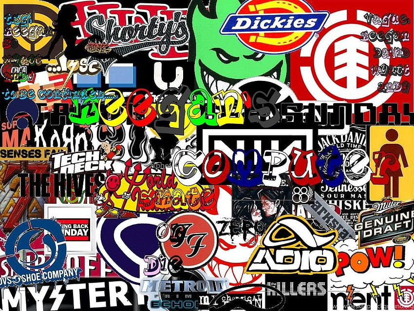 Download Spitfire Skate Logo Collage Wallpaper  Wallpaperscom