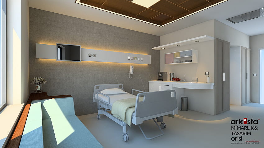 การออกแบบตกแต่งภายในห้อง vip ของโรงพยาบาล วอลล์เปเปอร์ HD