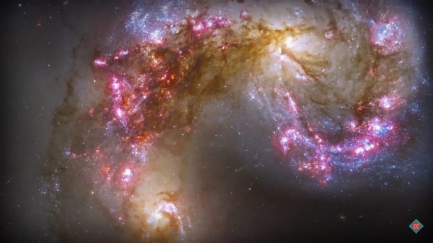 Nebula II, space, galaxies, nebula, stars HD wallpaper