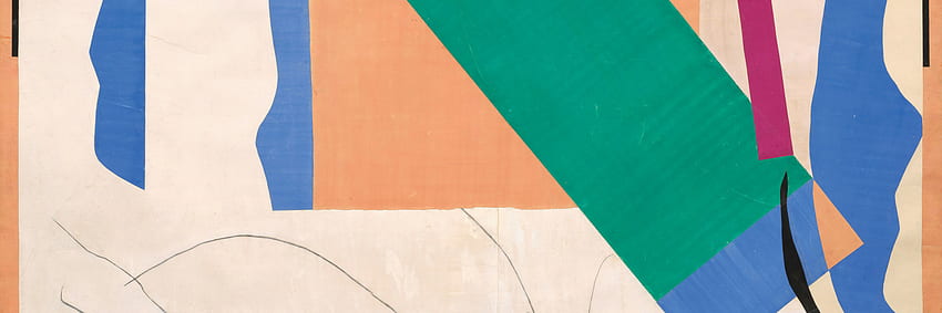 Henri Matisse: Wycięcia, Plakat Matisse'a Tapeta HD