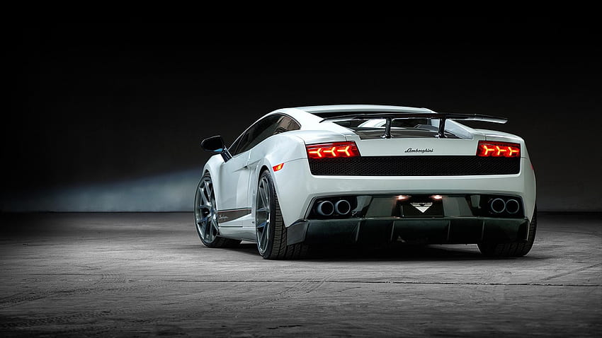Weißer Lamborghini Gallardo IPhone 6 6 Plus. Autos iPhone HD-Hintergrundbild
