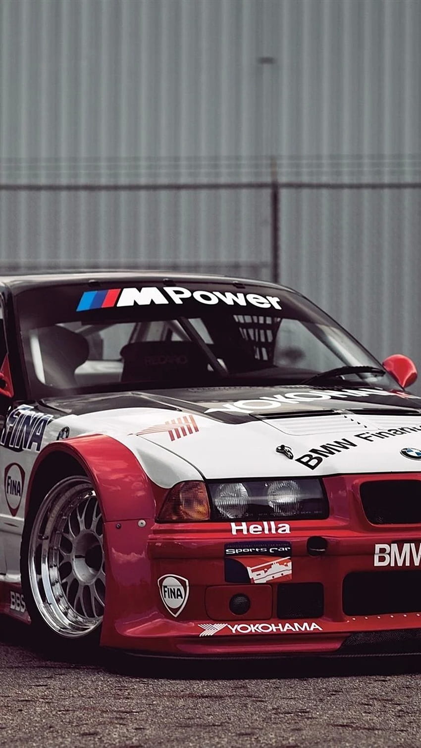 BMW Race Car, White And Red IPhone 8 7 6 6S , Background, ,, BMW Rally Car  HD phone wallpaper | Pxfuel