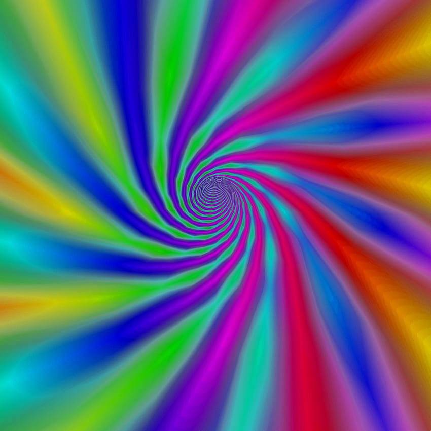 color, spiral, twist, rgb - HD phone wallpaper