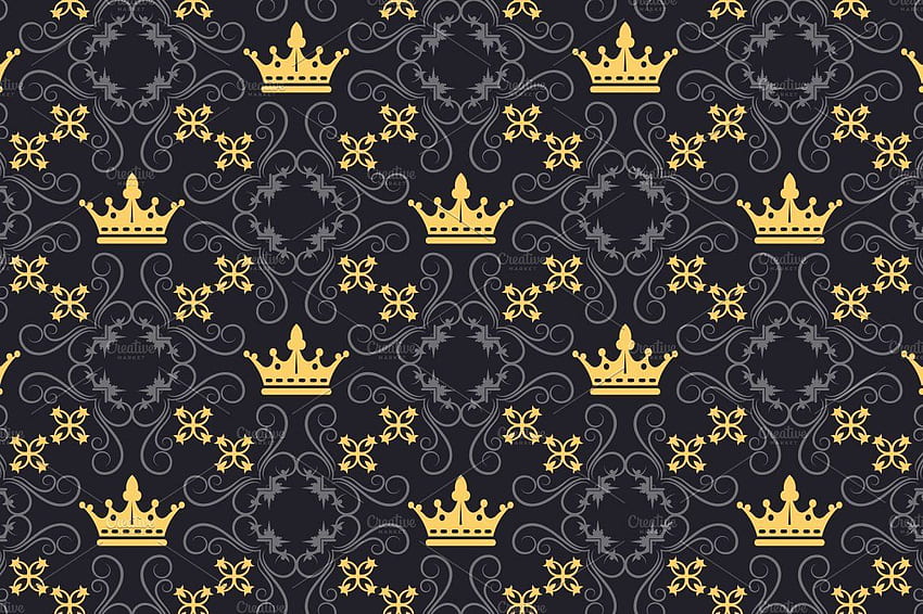 Kraliyet desenli arka plan. Kraliyet deseni, Kraliyet arka planı, Arka plan desenleri, Royal Gold HD duvar kağıdı